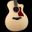 Taylor 214ce DLX Grand Auditorium Acoustic Guitar Natural Cheap