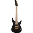 Charvel Angel Vivaldi Signature DK24-7 Nova Maple Fingerboard Satin Black Fashion