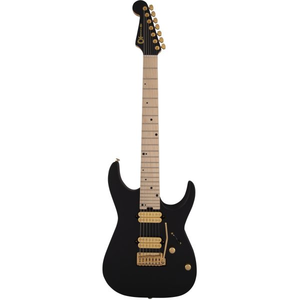 Charvel Angel Vivaldi Signature DK24-7 Nova Maple Fingerboard Satin Black Fashion