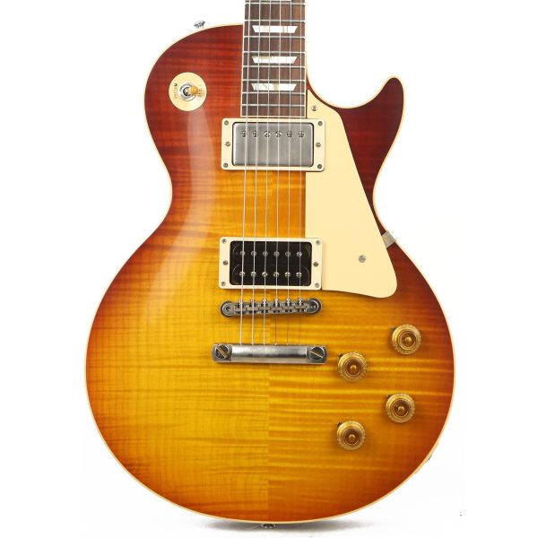 Gibson Custom Shop  59 Les Paul Reissue VOS Orange Sunset Fade Made 2 Measure For Sale