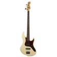 Fender American Deluxe Jazz Bass Olympic Pearl 2007 on Sale