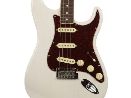 Fender American Professional Stratocaster White Blonde Channel Bound Rosewood Fretboard 2018 Hot on Sale