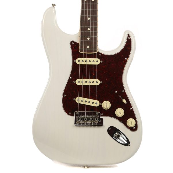 Fender American Professional Stratocaster White Blonde Channel Bound Rosewood Fretboard 2018 Hot on Sale