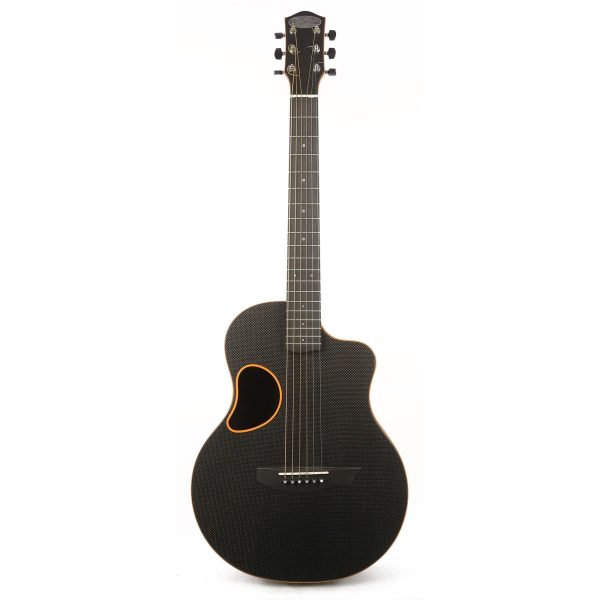 McPherson Touring Carbon Fiber Guitar Acoustic-Electric Orange Binding For Discount