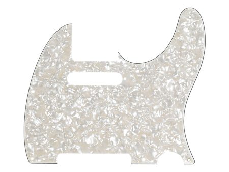 Fender 8-Hole Mount Multi-Ply Telecaster Pickguard Pearl For Cheap