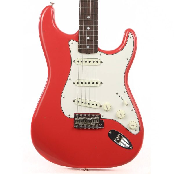 Fender Custom Shop 1965 Stratocaster Journeyman Relic Fiesta Red 2020 on Sale