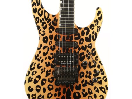 1986 ESP Mirage Custom Leopard Graphic Hot on Sale