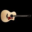 Taylor 214ce DLX Grand Auditorium Acoustic Guitar Natural Cheap