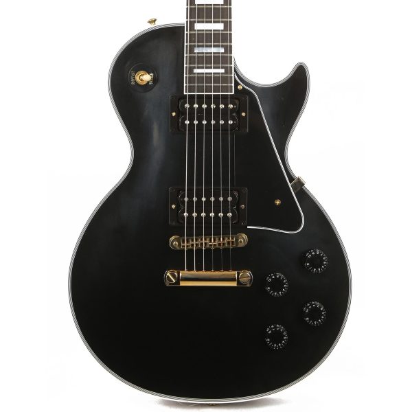 Gibson Custom Shop Les Paul Custom VOS Ebony with Gold Hardware Online