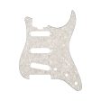 Fender Elite Strat SSS Pickguard 4-Ply Moto White Supply