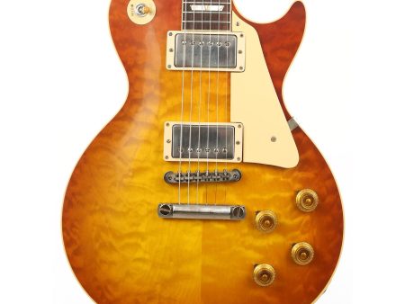 Gibson Custom Shop 1959 Les Paul Reissue Antiquity Burst Made 2 Measure Online Hot Sale