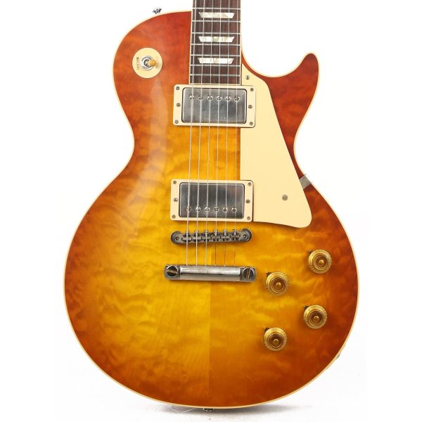 Gibson Custom Shop 1959 Les Paul Reissue Antiquity Burst Made 2 Measure Online Hot Sale