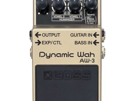 Boss AW-3 Dynamic Wah Effect Pedal Online now