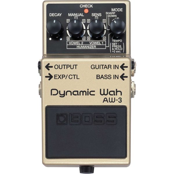 Boss AW-3 Dynamic Wah Effect Pedal Online now