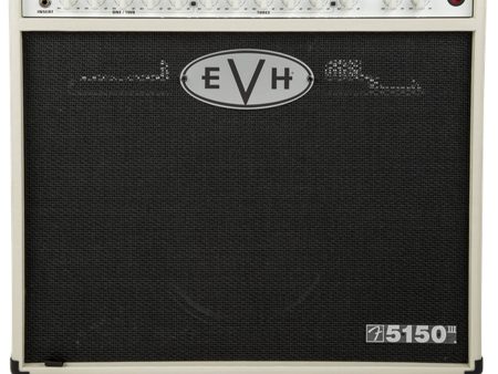 EVH 5150 III 1x12 50-Watt Guitar Amp Combo Ivory For Sale