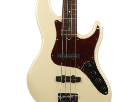 Fender American Deluxe Jazz Bass Olympic Pearl 2007 on Sale