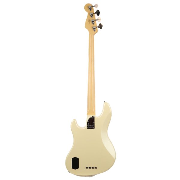 Fender American Deluxe Jazz Bass Olympic Pearl 2007 on Sale