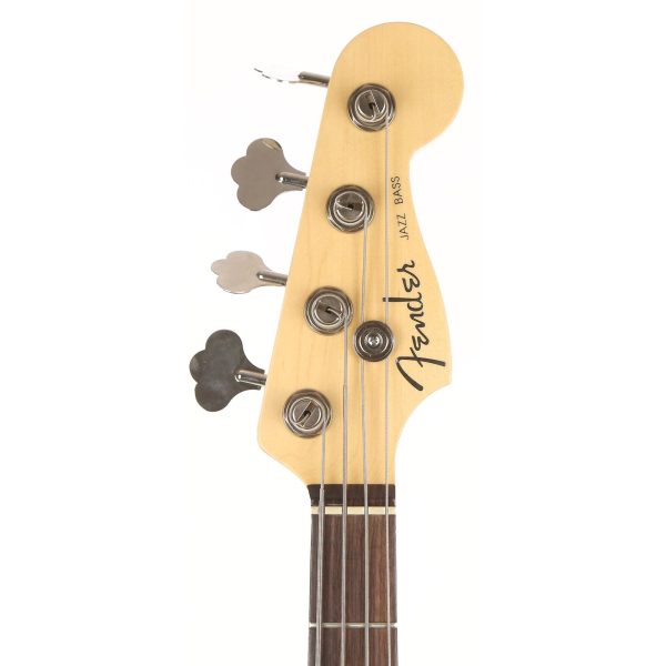 Fender American Deluxe Jazz Bass Olympic Pearl 2007 on Sale