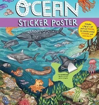 Workman Publishing: Creatures of the Ocean Sticker Poster [2023] paperback Discount