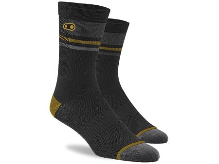 Socks Crankbrothers Trail - Black Gold Grey Online