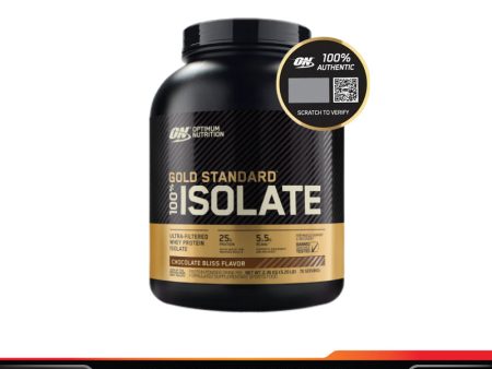 Gold Standard 100% Isolate, 5.2lbs Online