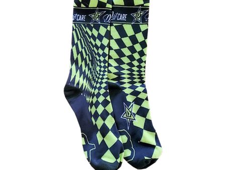 Socks Dirt-Care - Checked Green Online Hot Sale