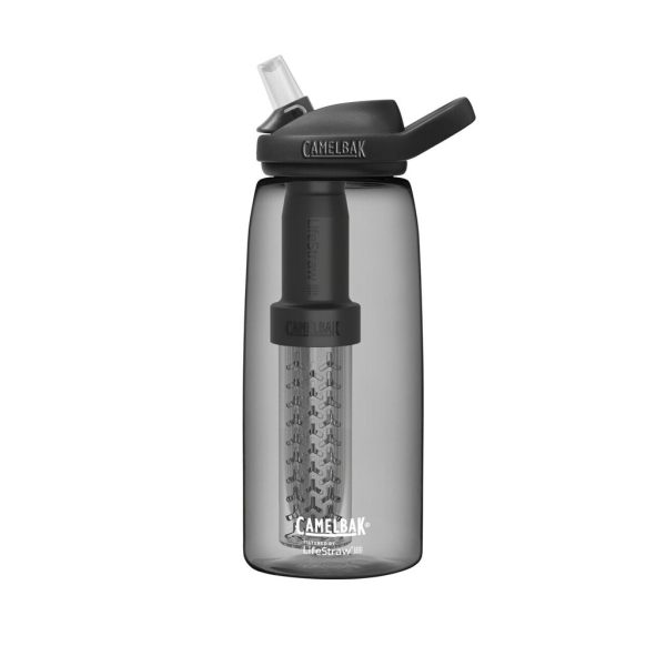 Bottle Camelbak Eddy+ Lifestraw 32 Oz - Charcoal Hot on Sale