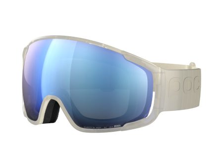 Goggles POC Zonula Raw White - Partly Sunny Blue Online now