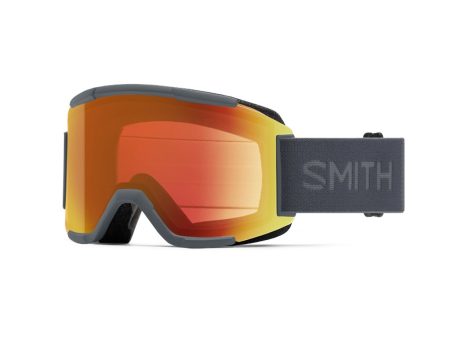 Goggles Smith Squad Slate - ChromaPop Everyday Red Mirror For Discount