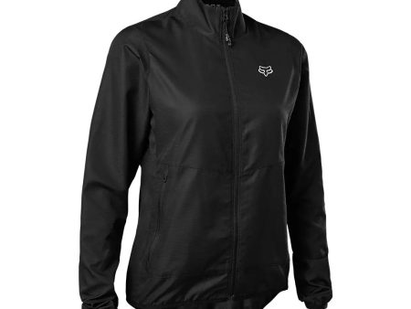 Wind Jacket Fox Womens Ranger - Black Online