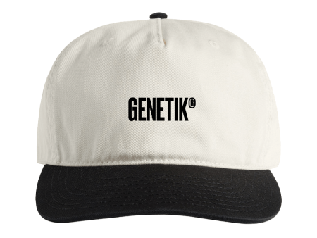 Hat Genetik Peak - Bone Black Hot on Sale