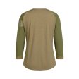 Jersey Rapha Womens Trail 3 4 - Olive Dark Khaki Supply