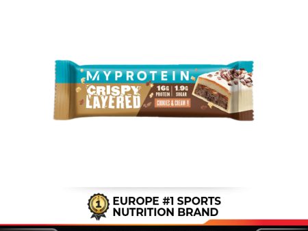 Crispy Layered Protein Bar, 1 Bar Online Hot Sale