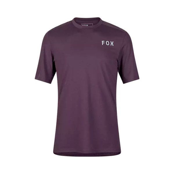 Jersey Fox Mens Ranger Alyn Drirelease SS - Dark Purple on Sale