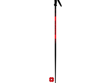 Youth Ski Poles Rossignol Tactic Jr - Red Discount