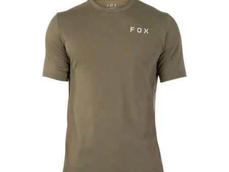 Jersey Fox Mens Ranger Alyn Drirelease SS - Olive Green Supply