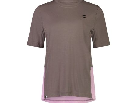 Jersey Mons Royale Womens Tarn Merino Shift SS - Pop Pink For Sale