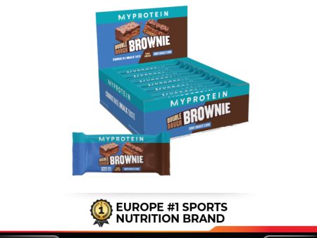 Double Dough Brownie, 12 Bars Supply