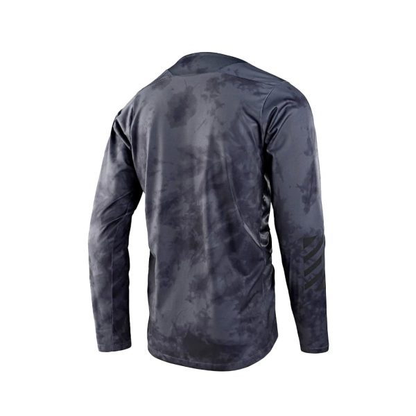 Jersey Troy Lee Designs Skyline Chill LS - Tie Dye Charcoal Online Hot Sale