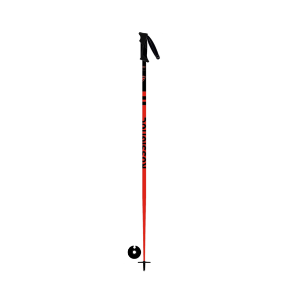 Ski Poles Rossignol Stove - Black Red For Discount