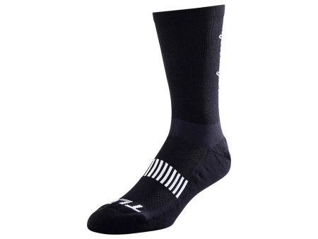 Socks Troy Lee Designs Performance Signature - Black Cheap