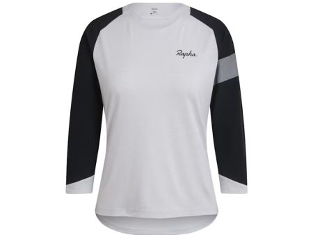 Jersey Rapha Women s Trail 3 4 - Light Grey Black Fashion