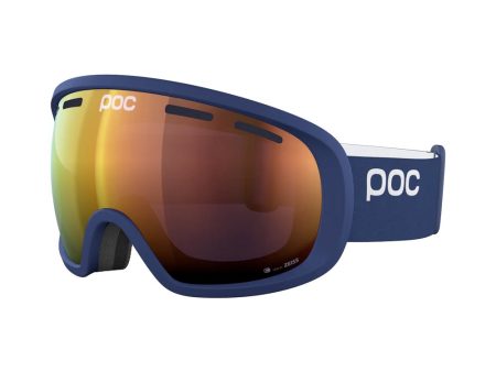 Goggles POC Fovea Lead Blue - Partly Sunny Orange For Discount