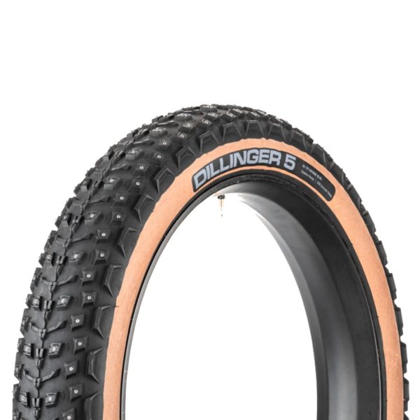 Tire 45NRTH Dillinger 5 27.5 X 4.5 Tubeless Folding Tan 60TPI 252 Concave Carbide Aluminum Studs For Cheap