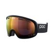 Goggles POC Fovea Uranium Black - Partly Sunny Orange Hot on Sale