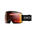 Goggles Smith Squad Black - ChromaPop Pro Photochromic Red Mirror For Cheap