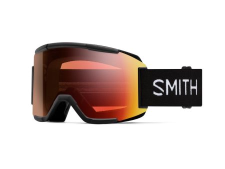 Goggles Smith Squad Black - ChromaPop Pro Photochromic Red Mirror For Cheap