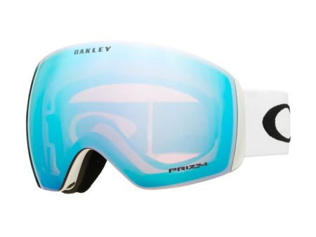 Goggles Oakley Flight Deck L Matte White - Prizm Snow Sapphire Online Sale