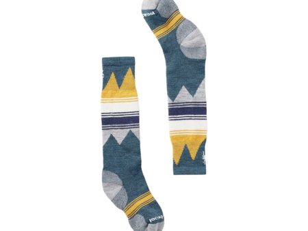 Youth Socks Smartwool Ski Light Cushion OTC - Twilight Blue Online Sale