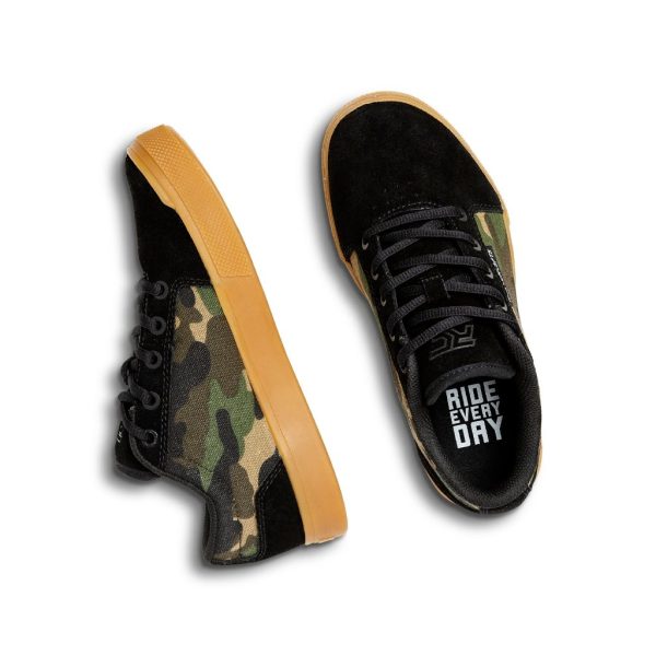 Youth Shoes Ride Concepts Vice - Camo Black Fashion